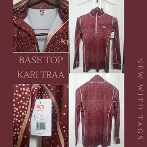 NWT- Kari Traa Base Layer Top L